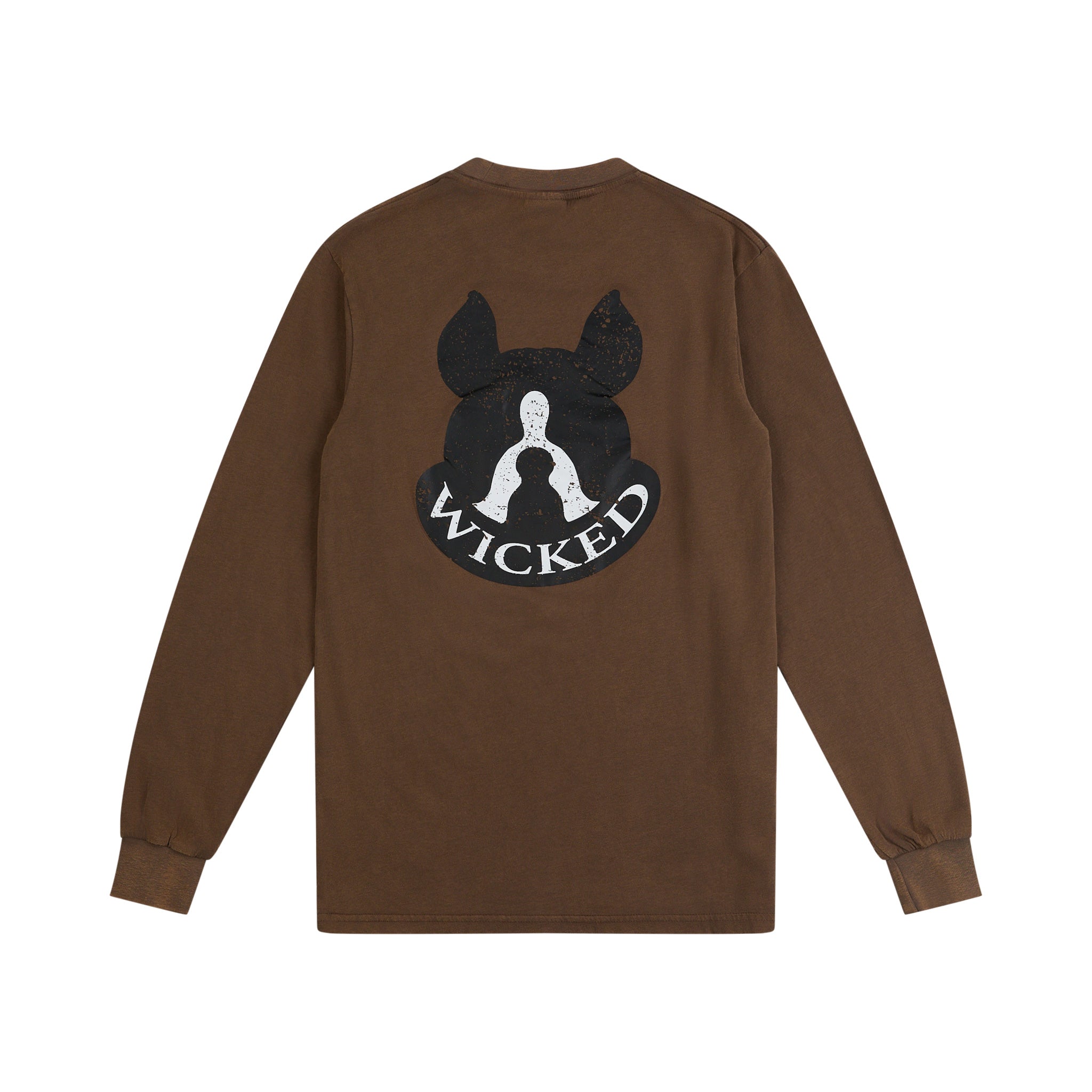 Women's Long Sleeve Acid Wash Pocket Tee