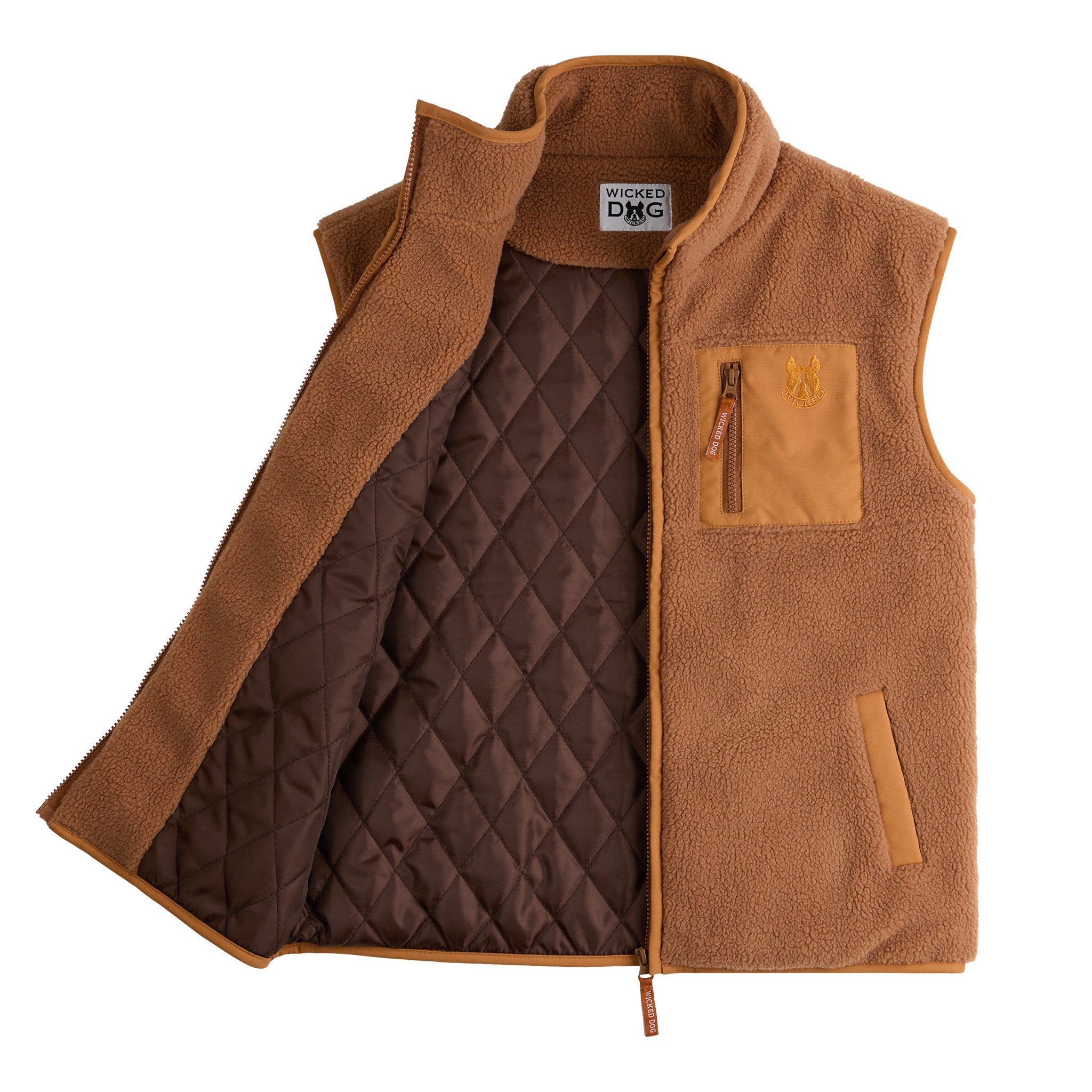 Monochrome Sherpa Vest