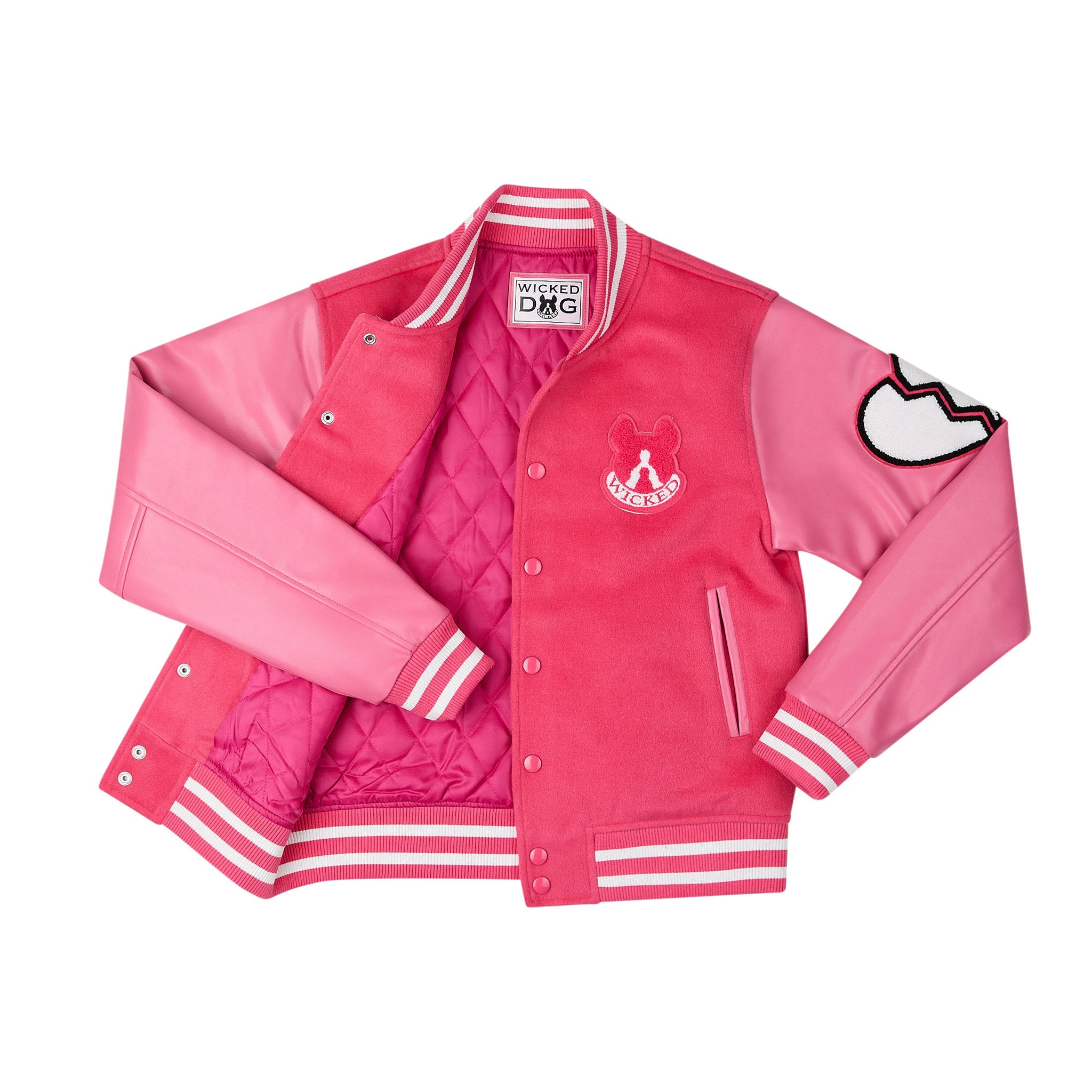 Wicked Bitch Letterman Jacket