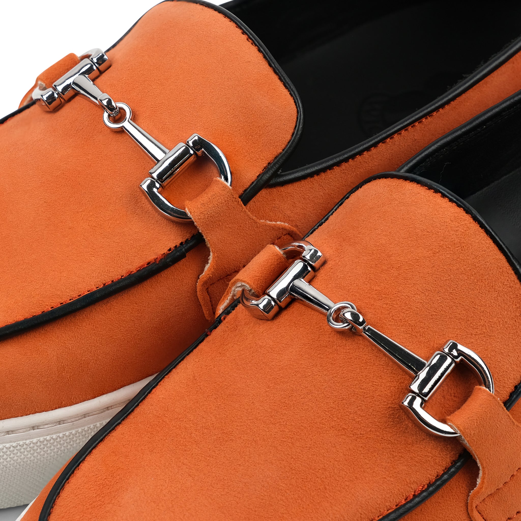 Skinny Vinny's Orange Loafers