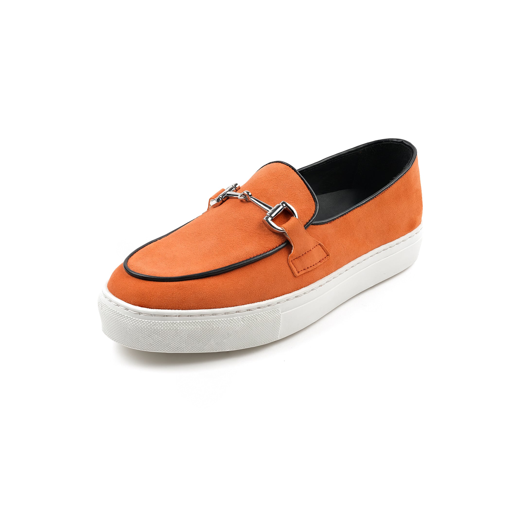 Skinny Vinny's Orange Loafers