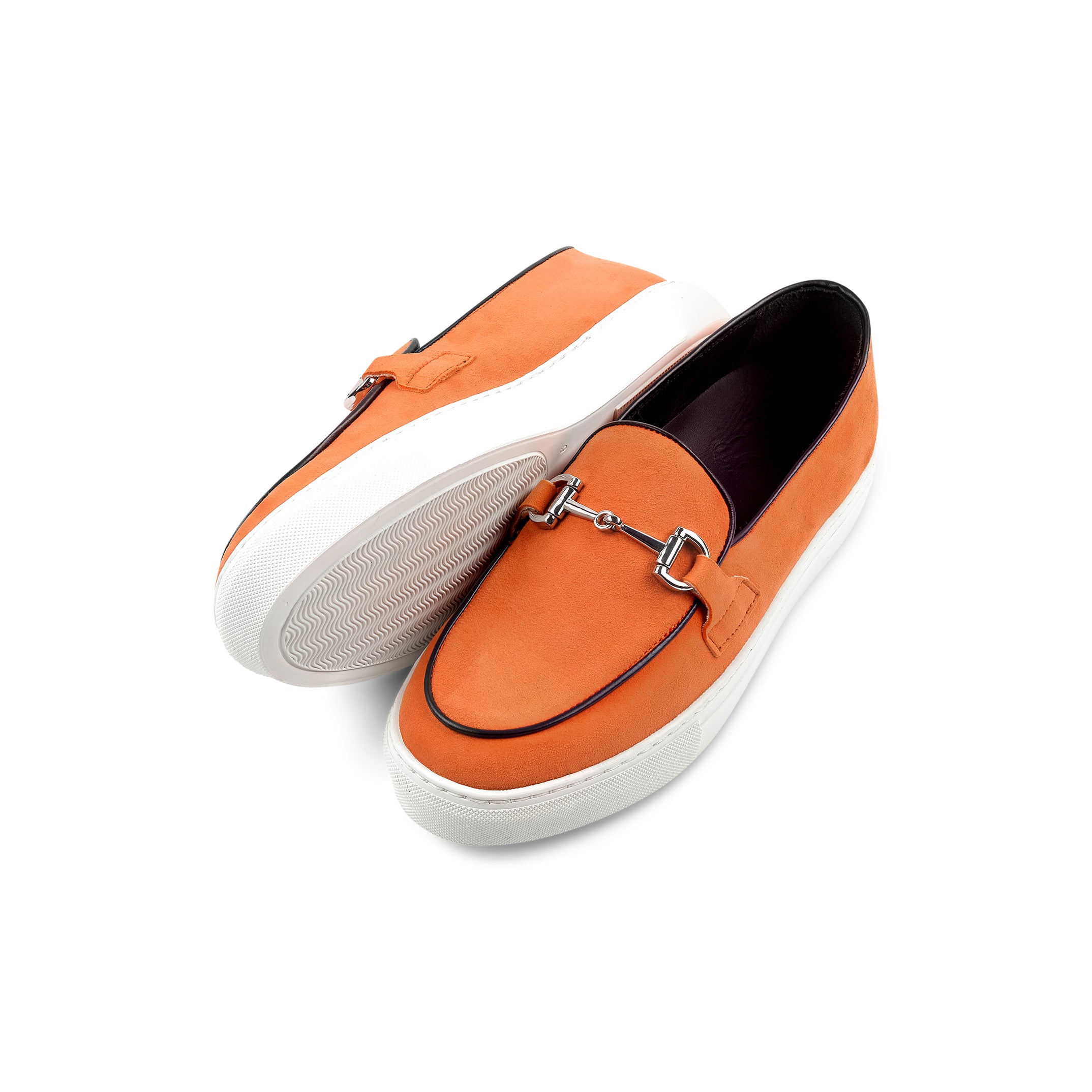 Skinny Vinny's Orange Loafers