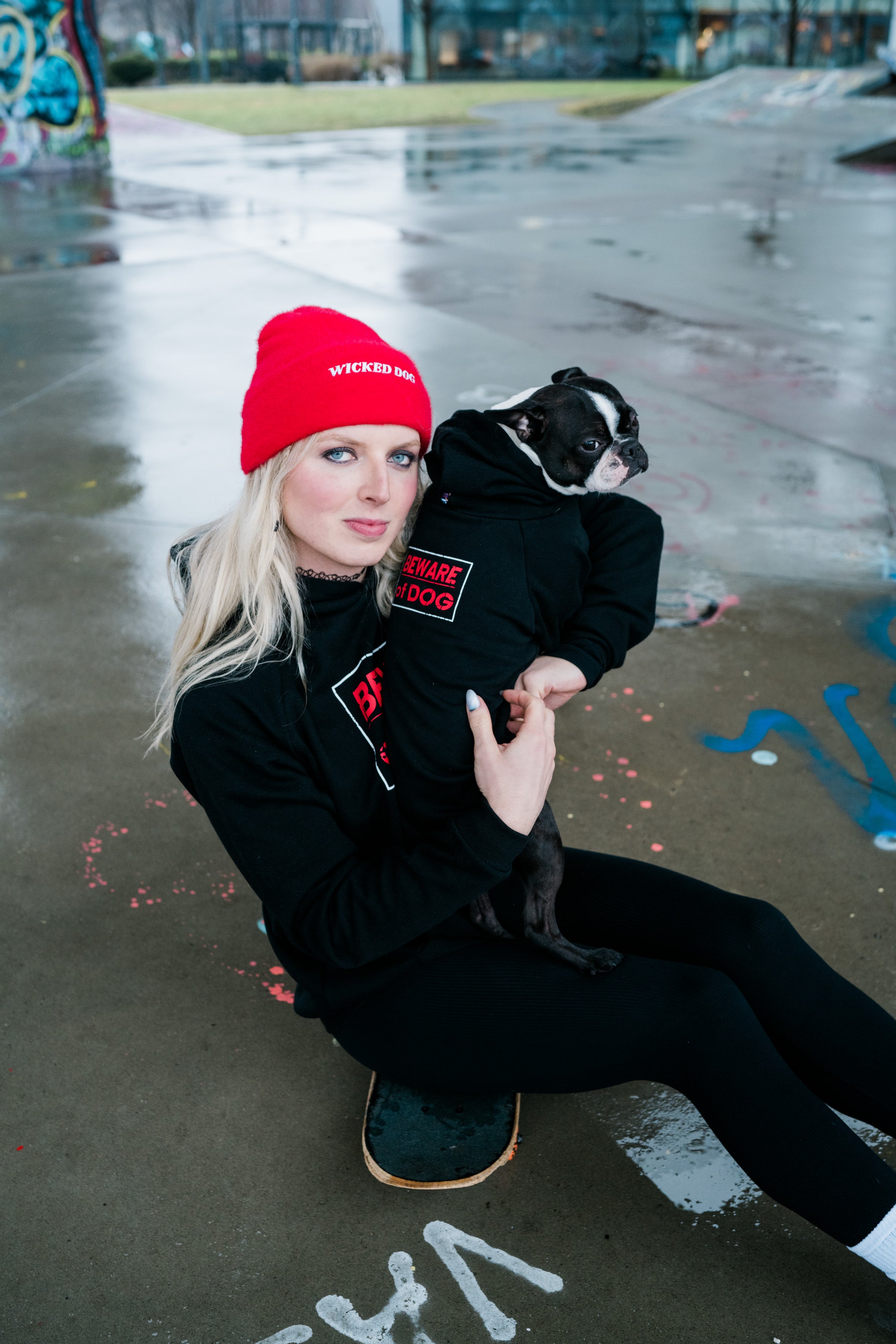 Beware of Dog Hoodie