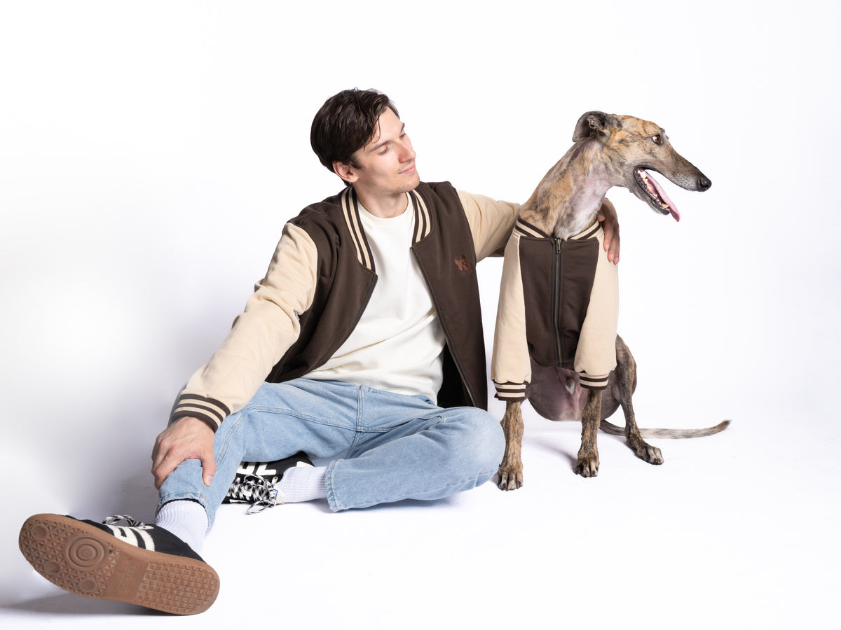 Dog Full-Zip Sweatshirt — Espresso