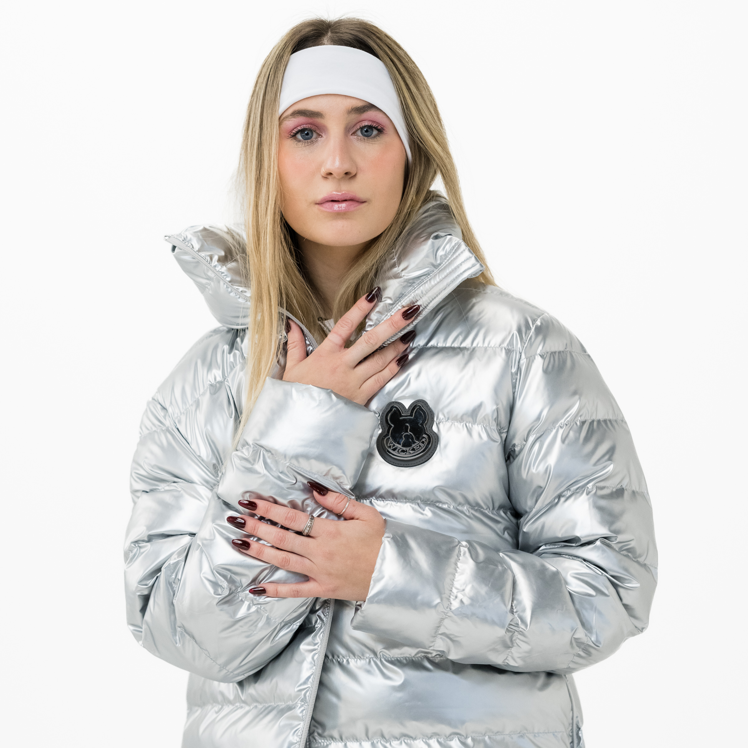 Chrome Puffer Jacket