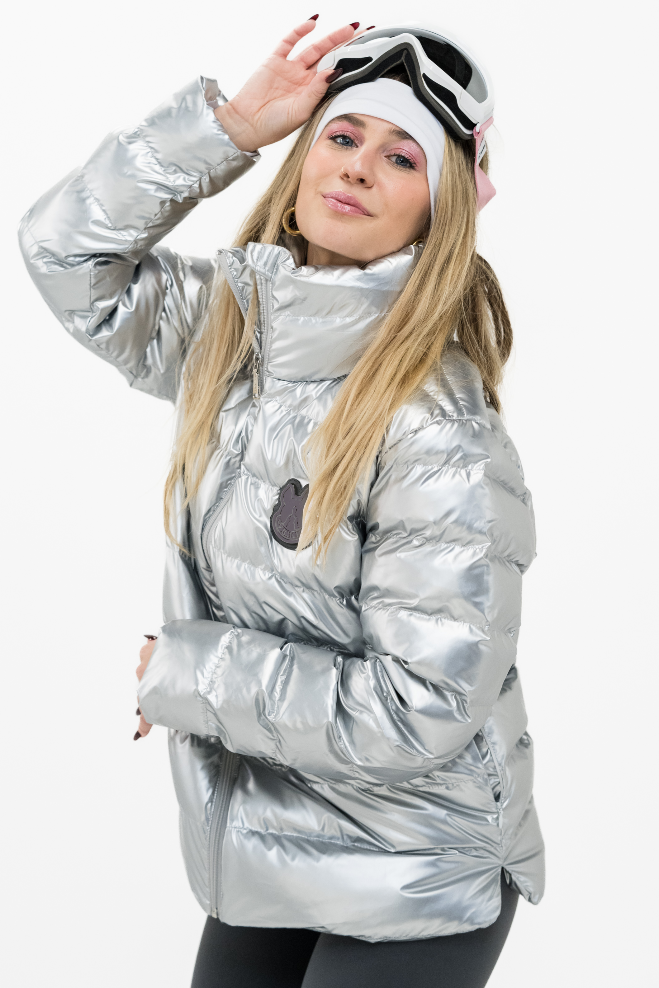 Chrome Puffer Jacket