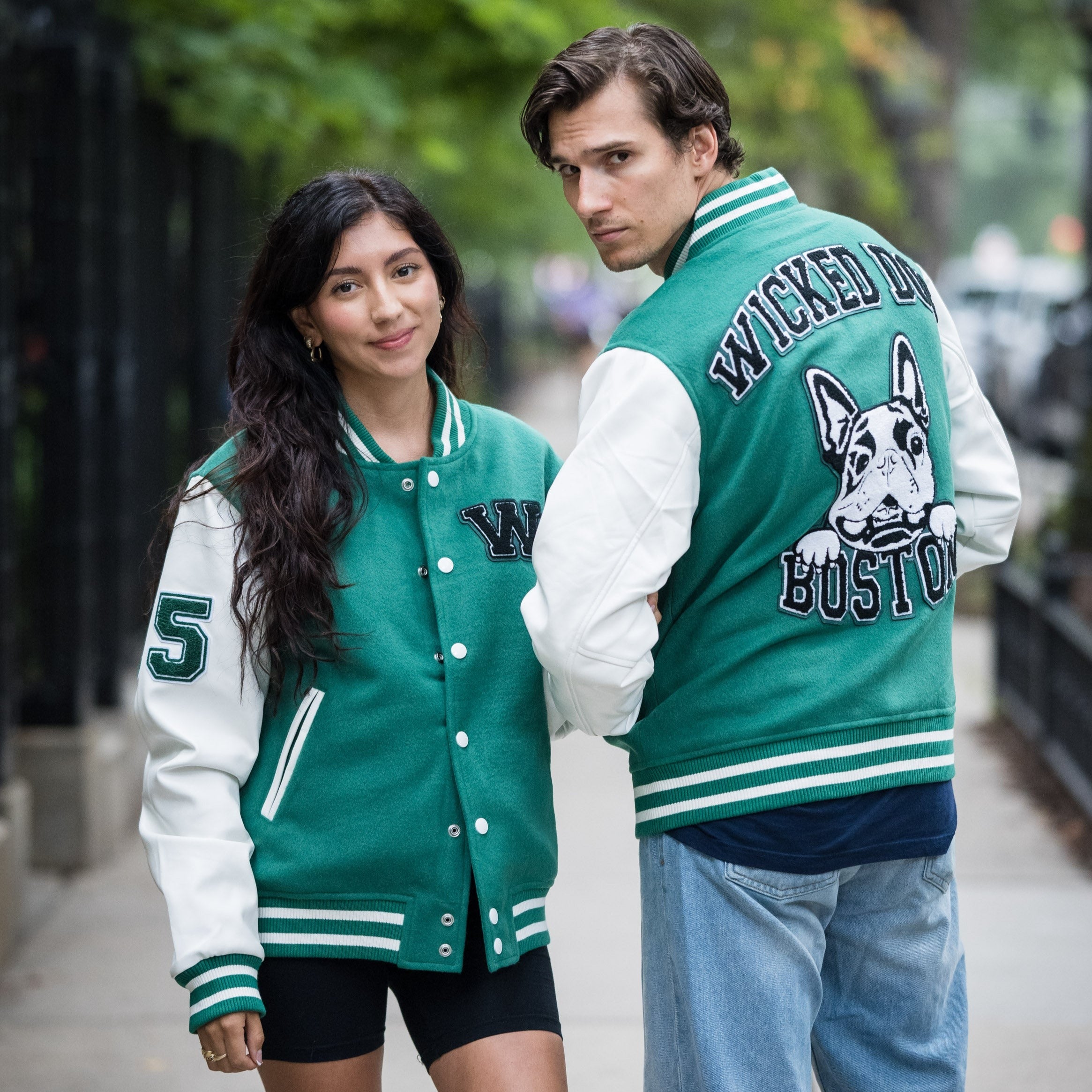 Boston Varsity Letterman Jacket
