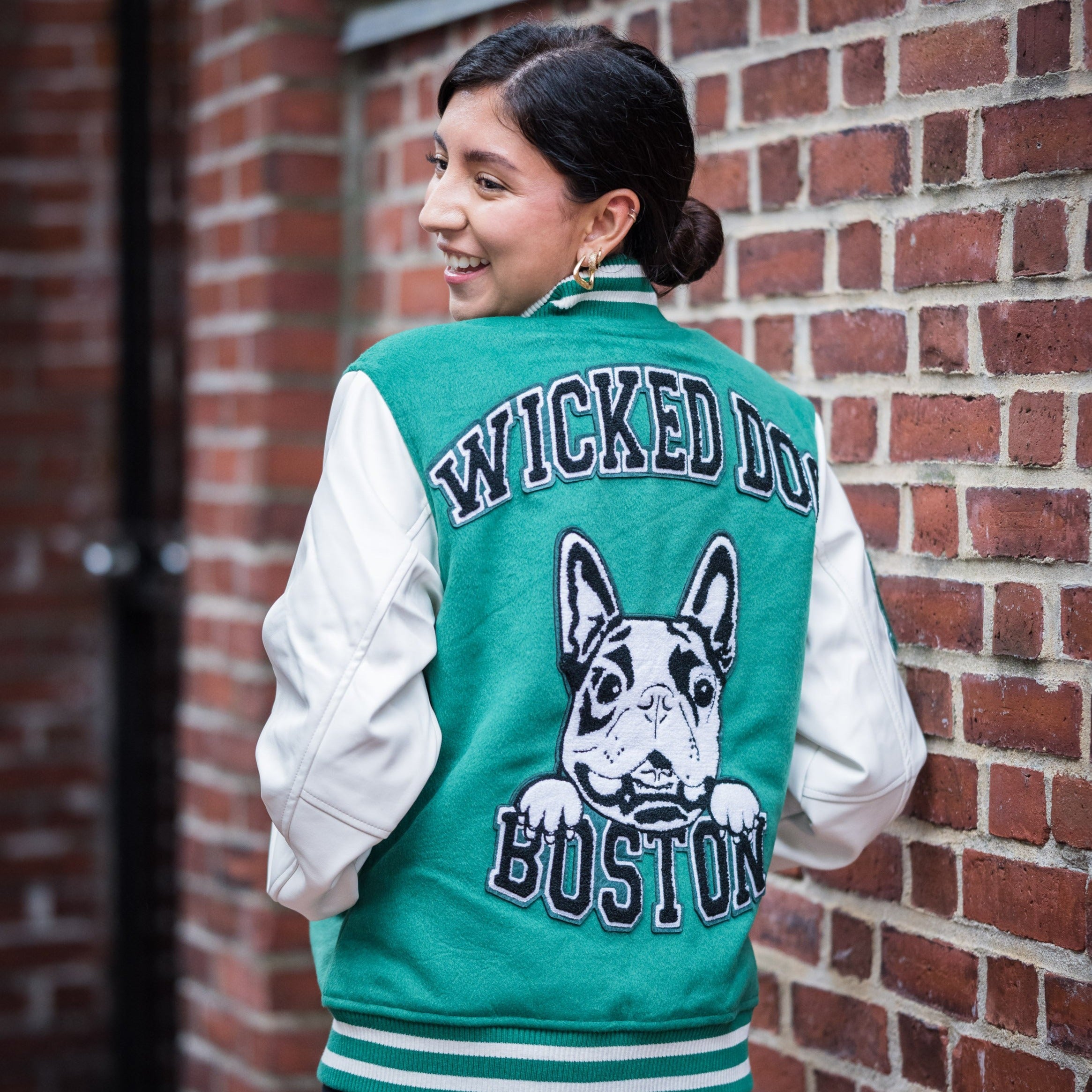 Boston Varsity Letterman Jacket