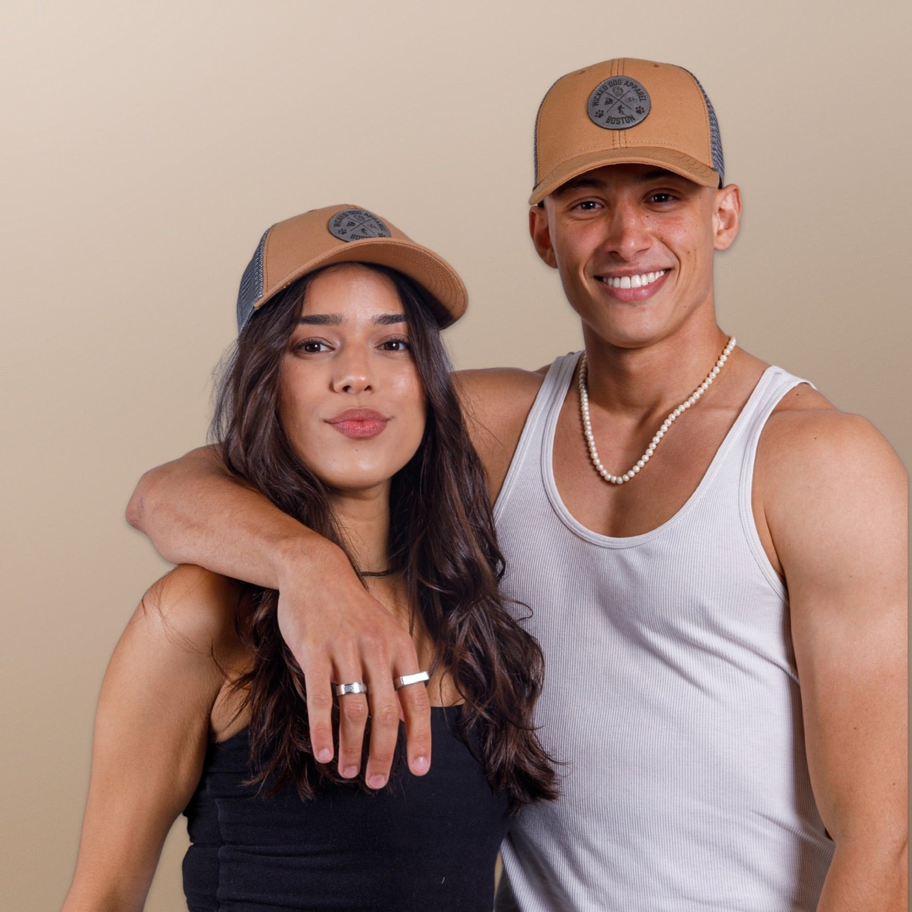 New England Caramel Snapback Trucker Hat