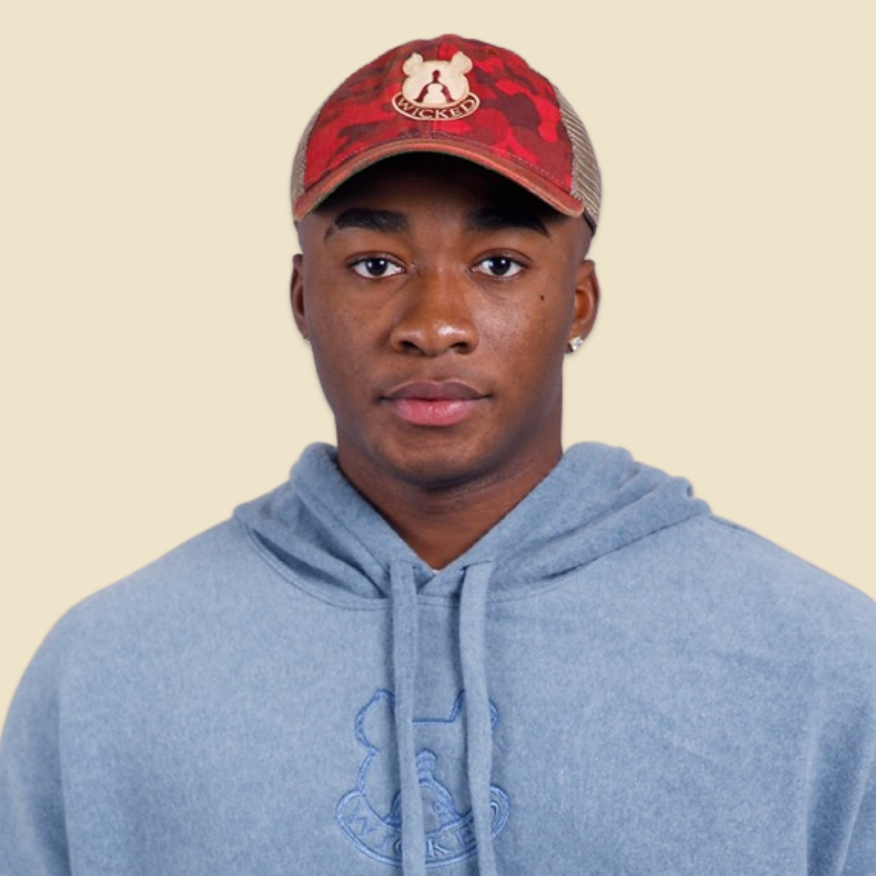 Red Camo Trucker Hat