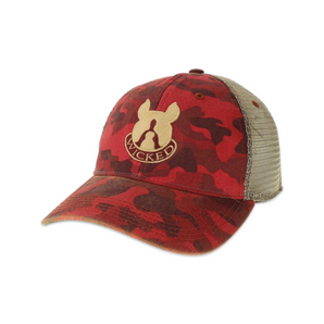 Red Camo Trucker Hat