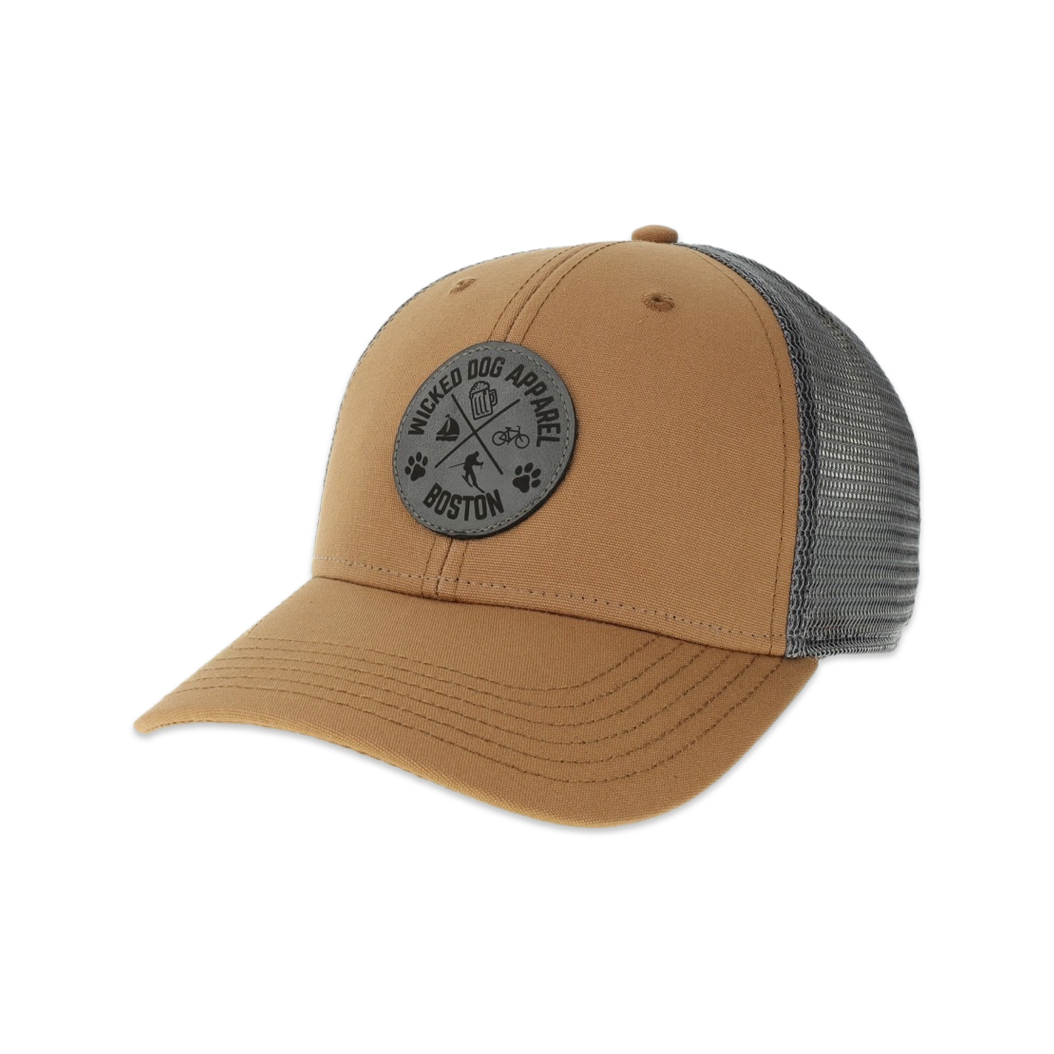 New England Caramel Snapback Trucker Hat