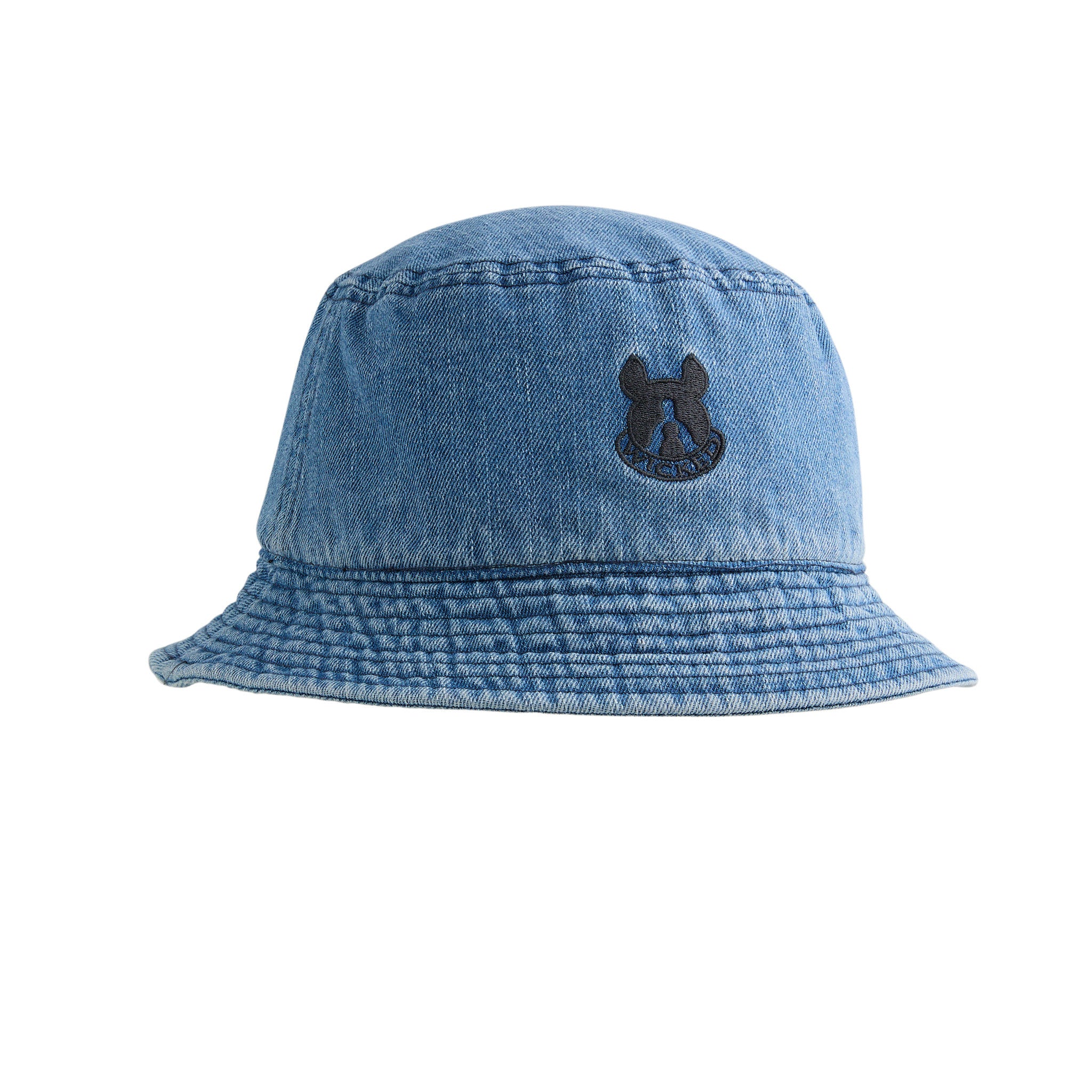 Acid Wash Denim Bucket Hat