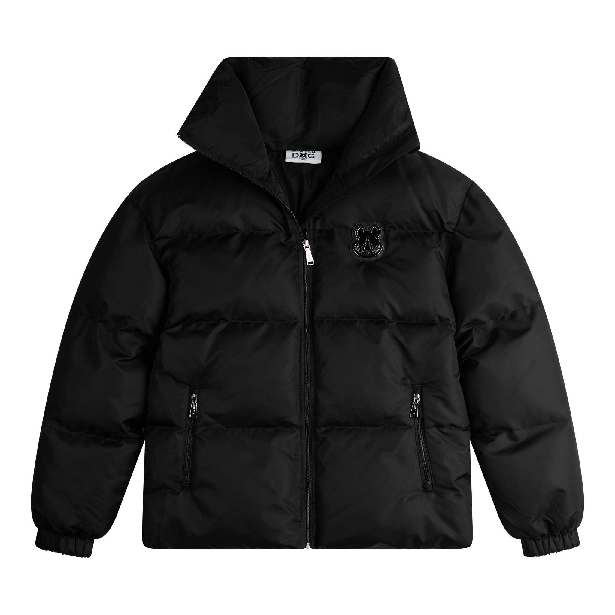 Unisex High Collar Puffer Jacket