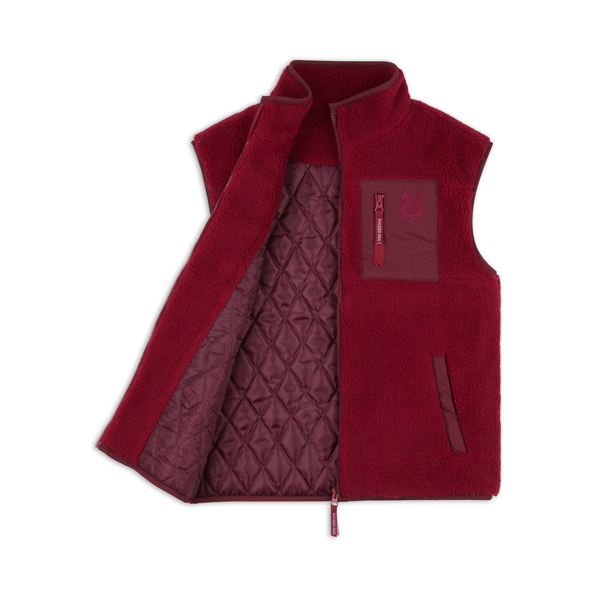 Monochrome Sherpa Vest