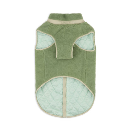 Monochrome Sherpa Dog Vest