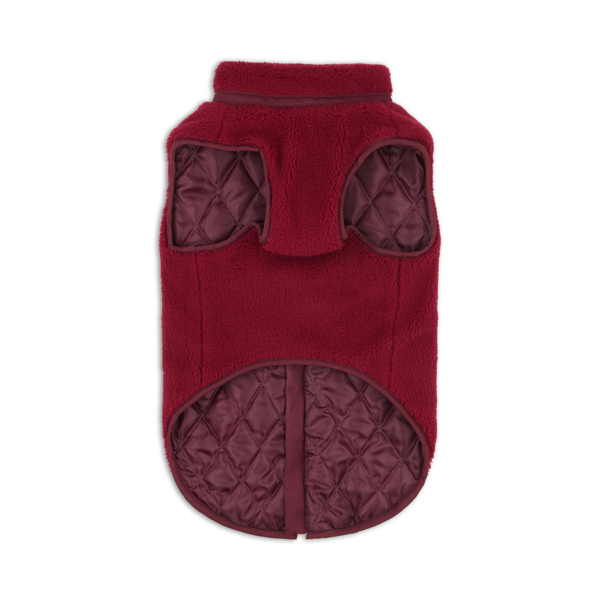 Monochrome Sherpa Dog Vest