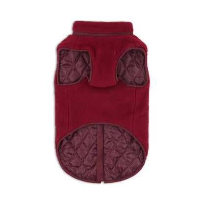 Monochrome Sherpa Dog Vest
