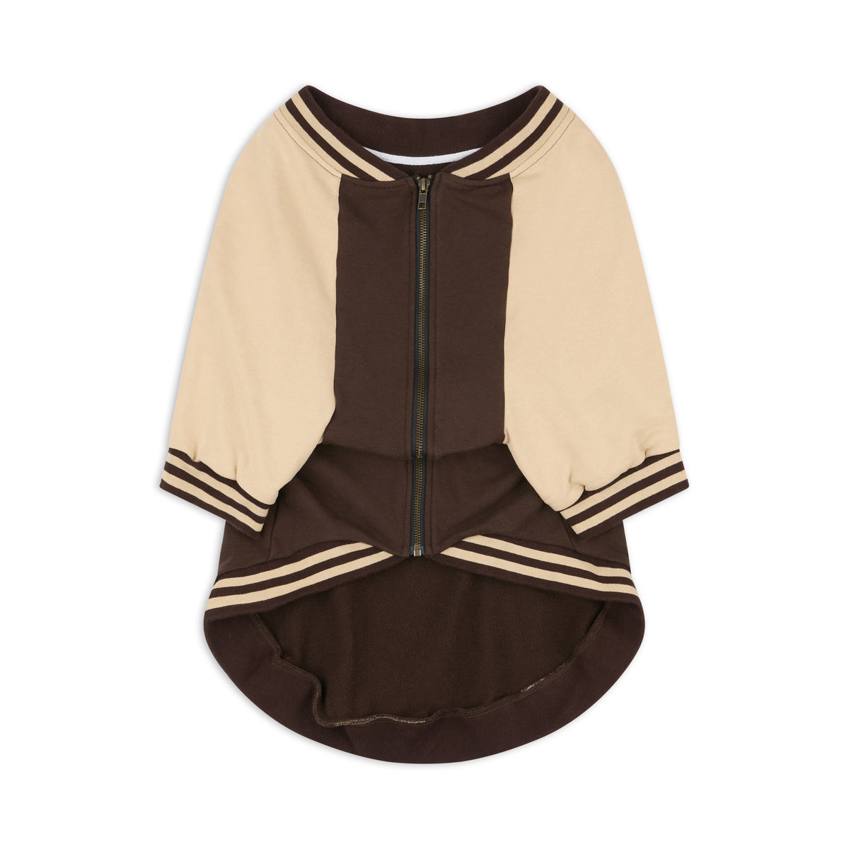 Dog Full-Zip Sweatshirt — Espresso
