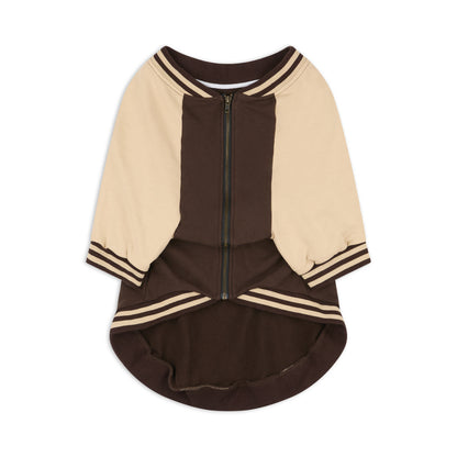 Dog Full-Zip Sweatshirt — Espresso