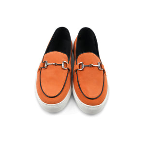 Skinny Vinny's Orange Loafers