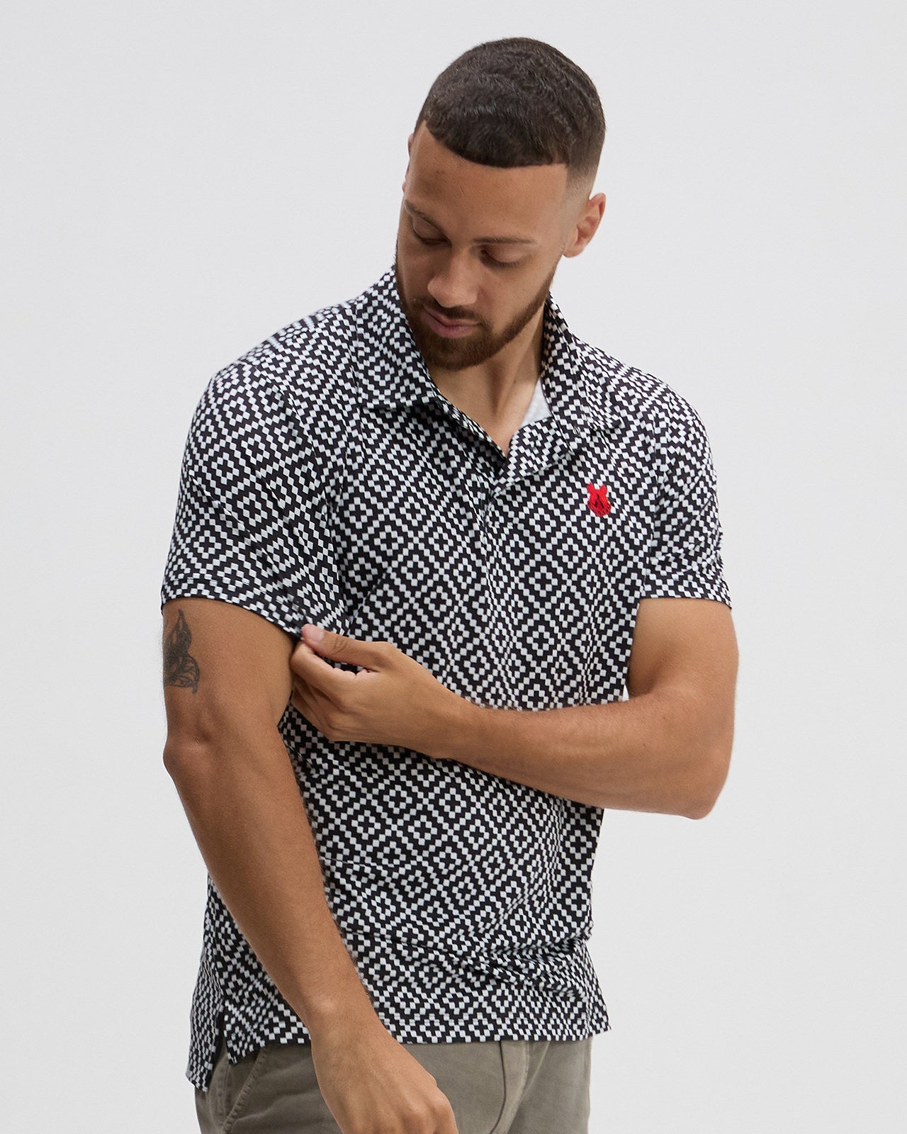 Checkered Polo