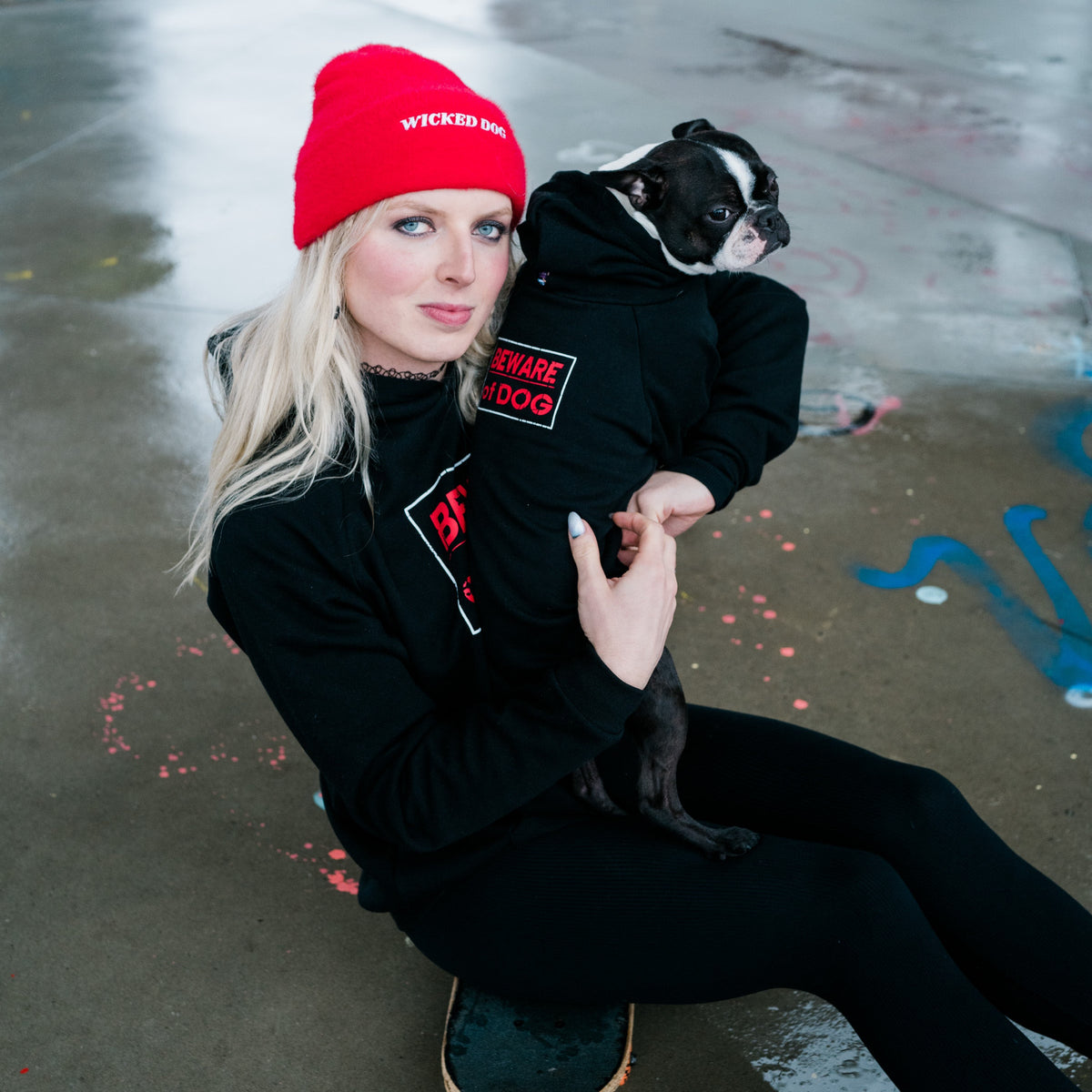 Beware of Dog Hoodie