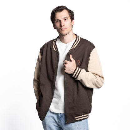 Full-Zip Sweatshirt — Espresso