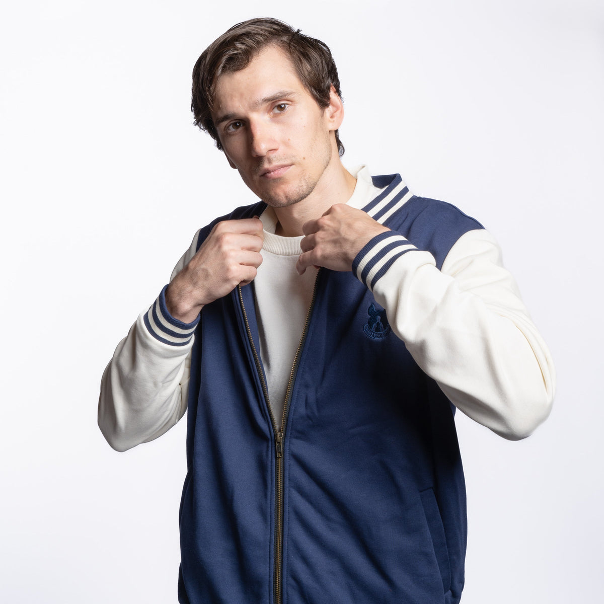 Dog Full-Zip Sweatshirt — Blue Moon