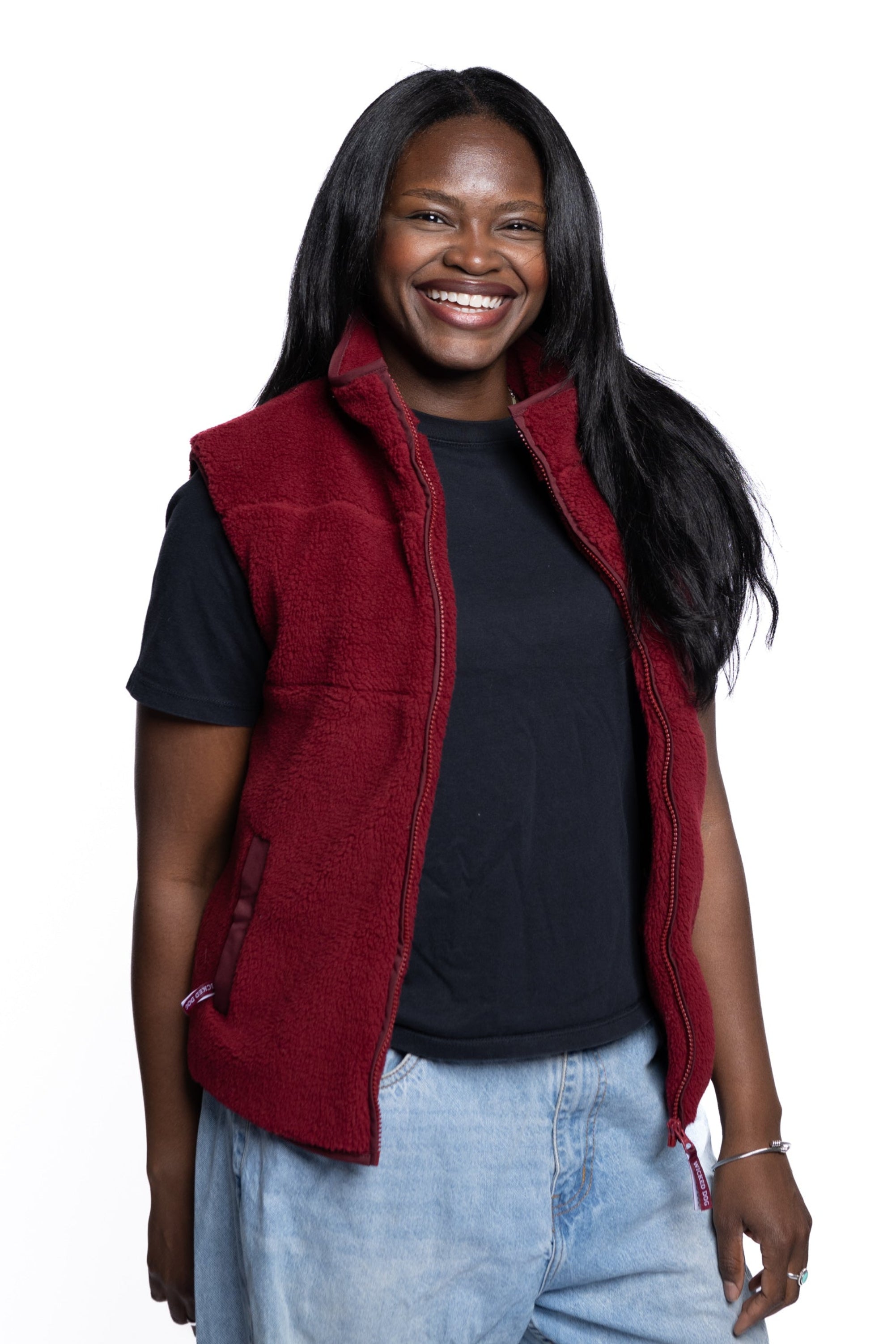 Monochrome Sherpa Vest