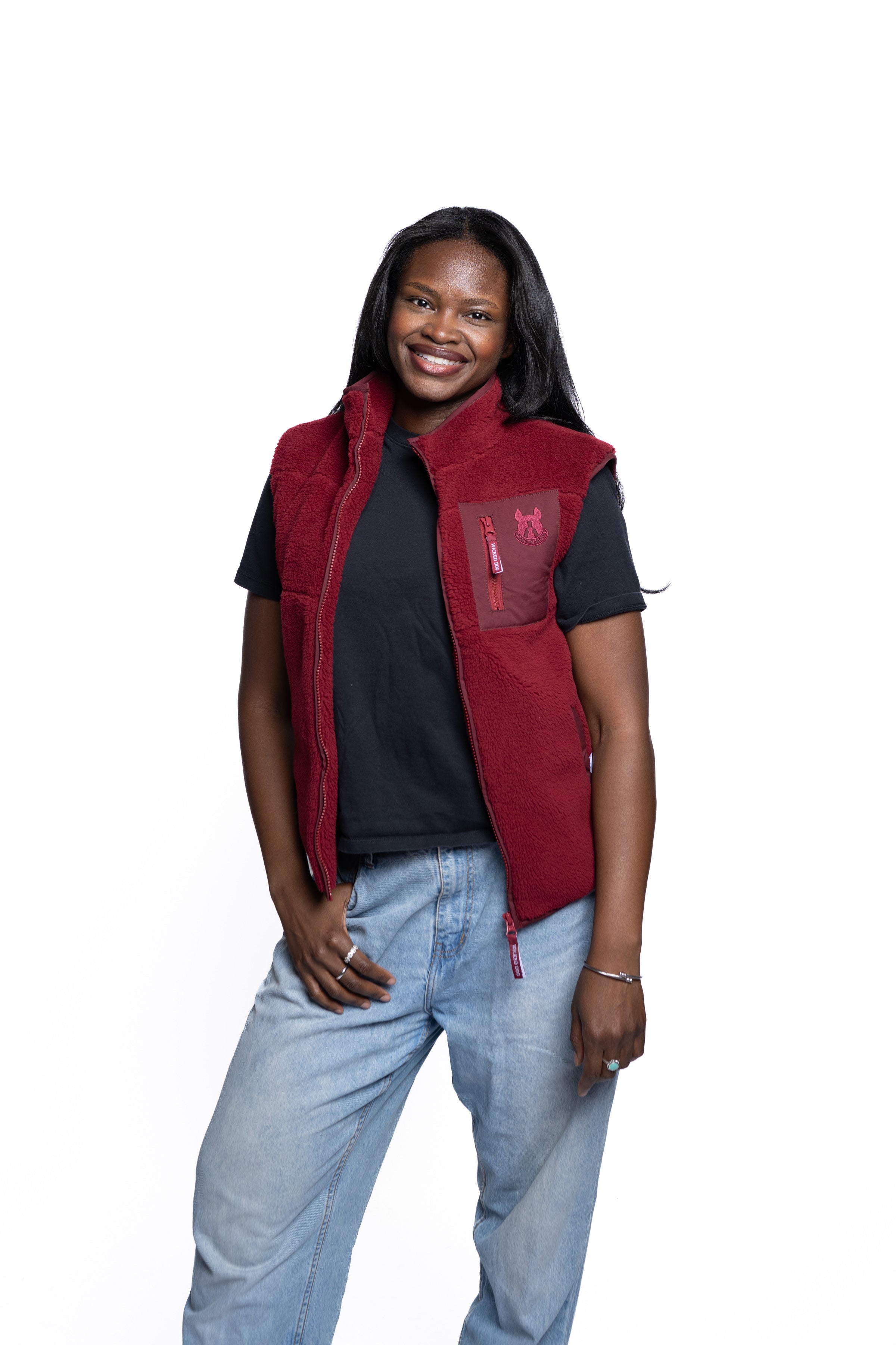Monochrome Sherpa Vest
