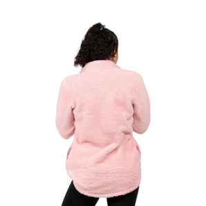 Pink Fleece Pullover