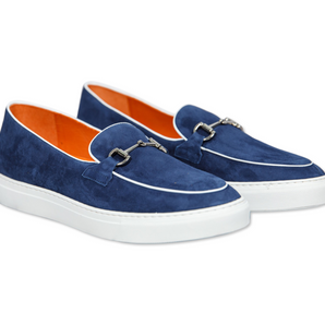 Skinny Vinny's Navy Blue Loafers